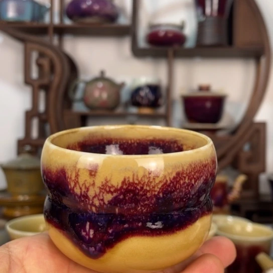 茶盏四**盗神垕钧瓷茶器