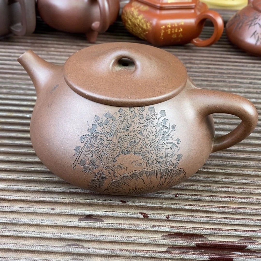 紫砂茶壶原矿手工259