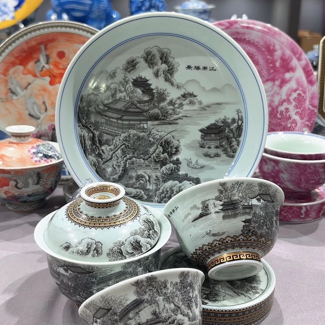 瓷片景德镇瓷器博物陈列中心的