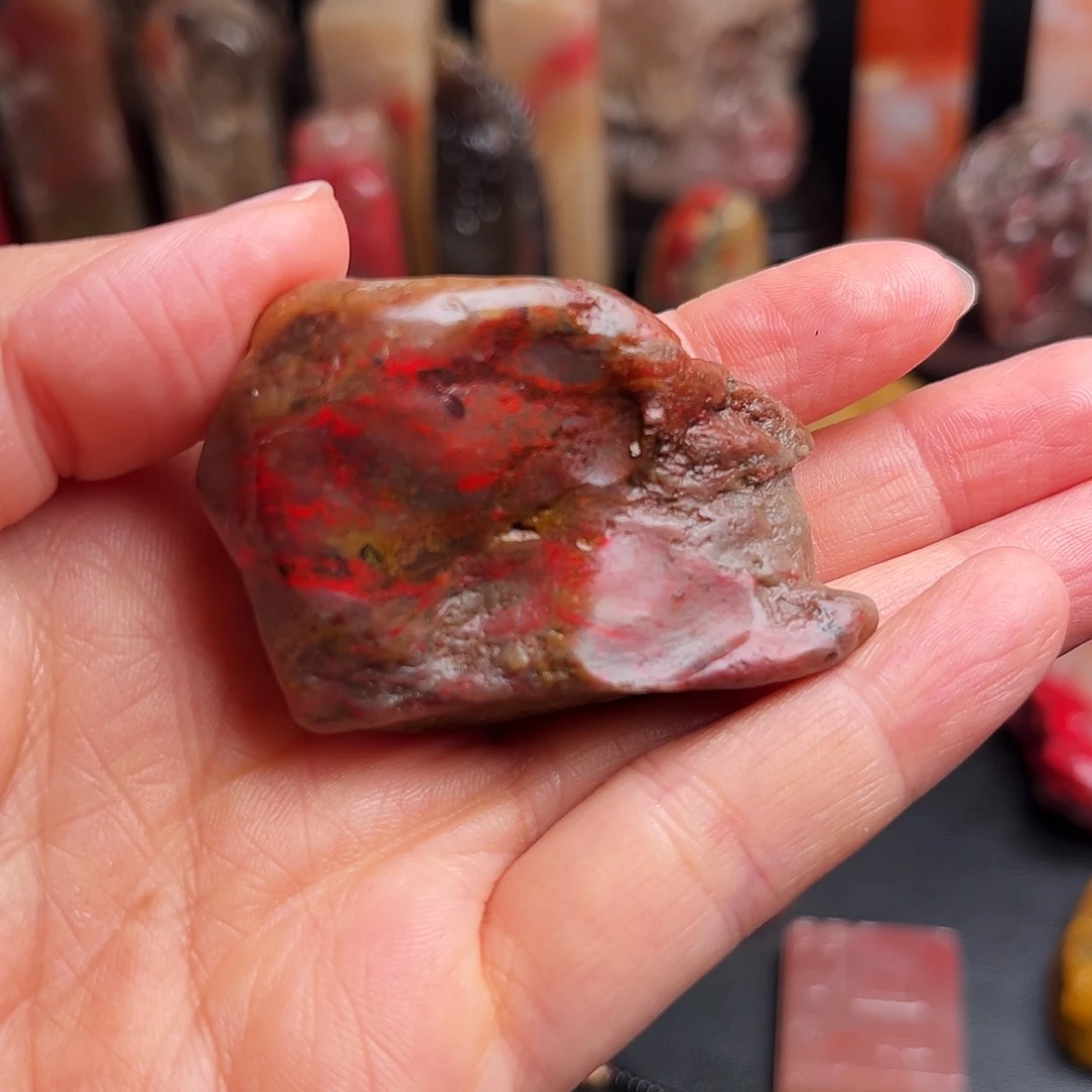 昌化石其他田黄鸡血石原石