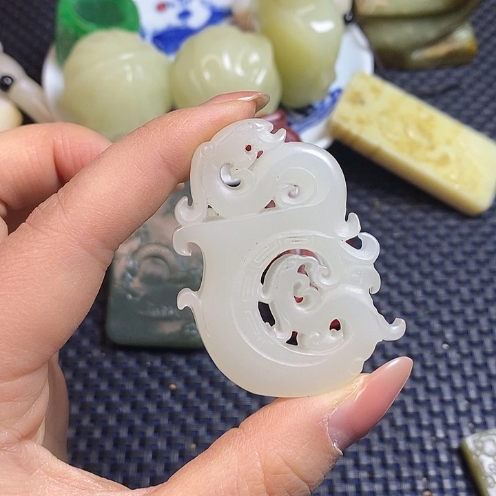 吊坠白玉菩提一一一一一一一一一