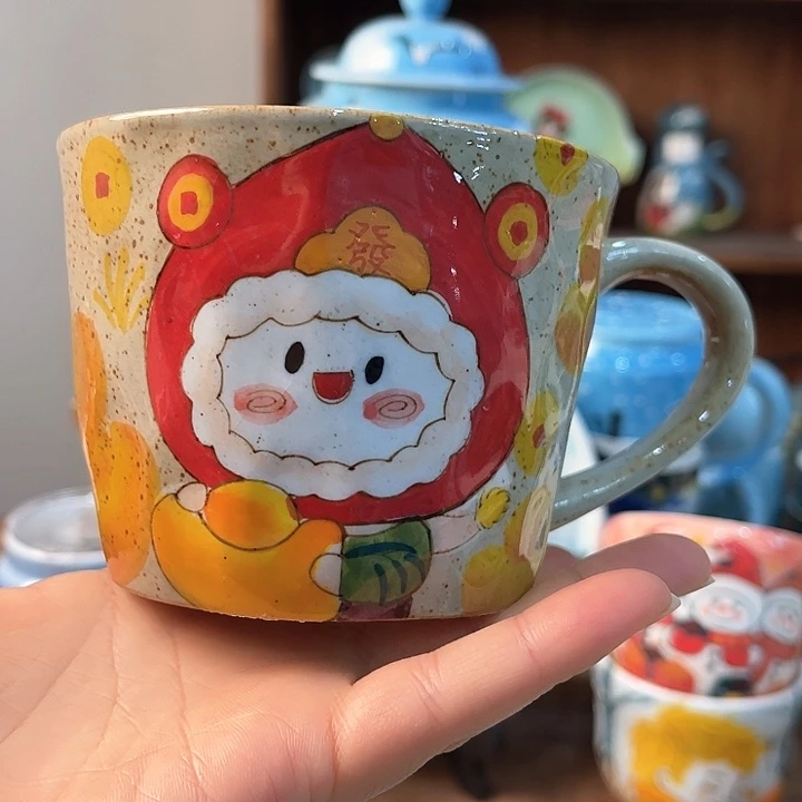 陶景德镇釉下手绘陶瓷