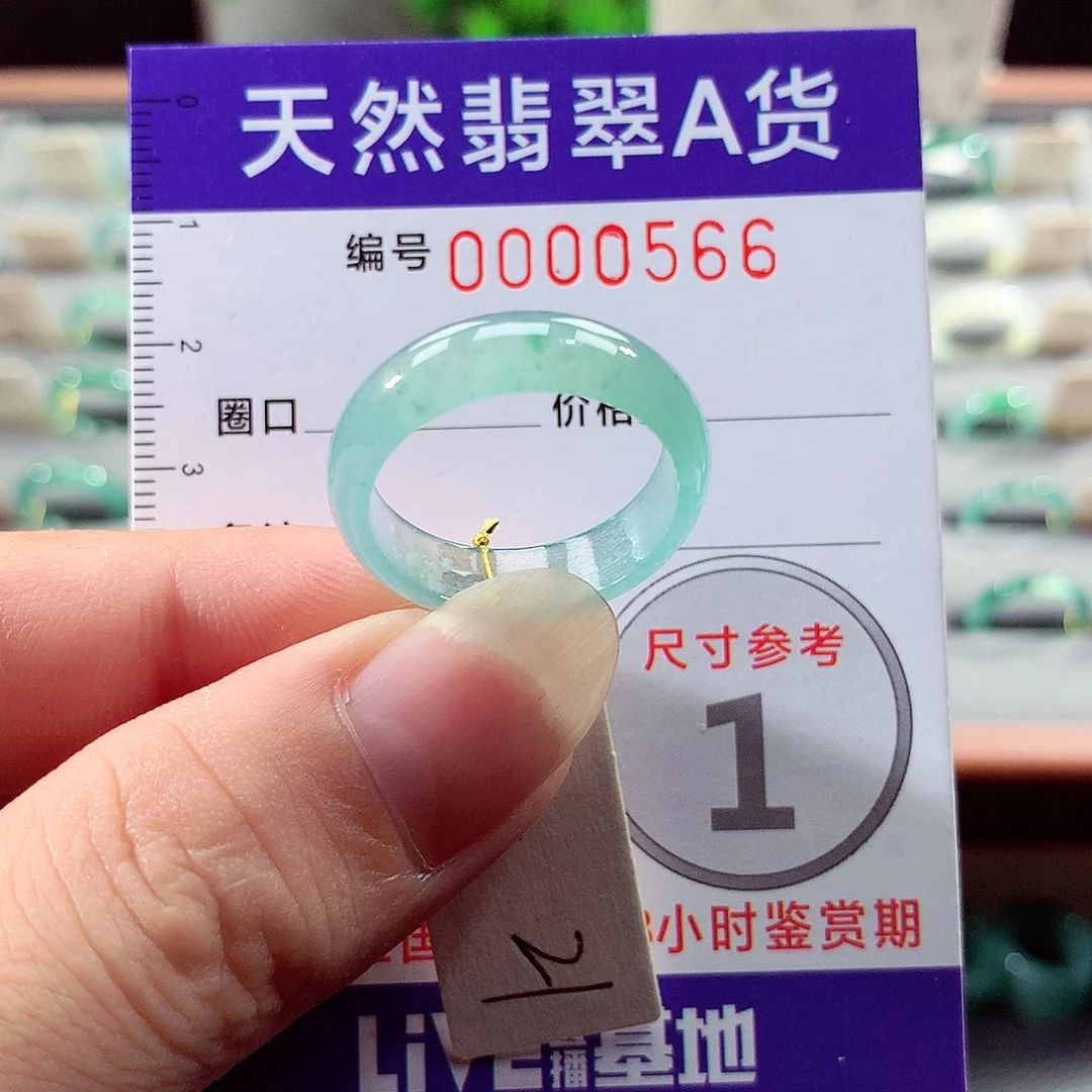 翡翠戒指未镶嵌21号