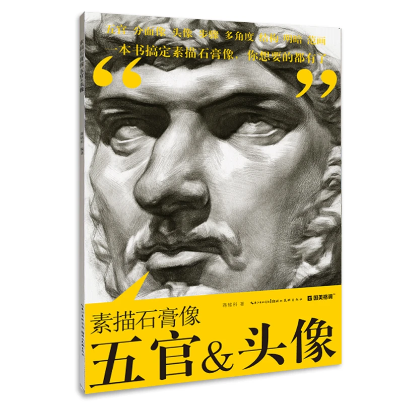 微瑕 | 素描石膏像五官&头像 素描半身带手像