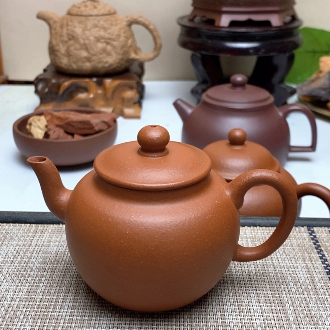 茶壶朱泥120毫升无添加生砂赵庄朱泥
