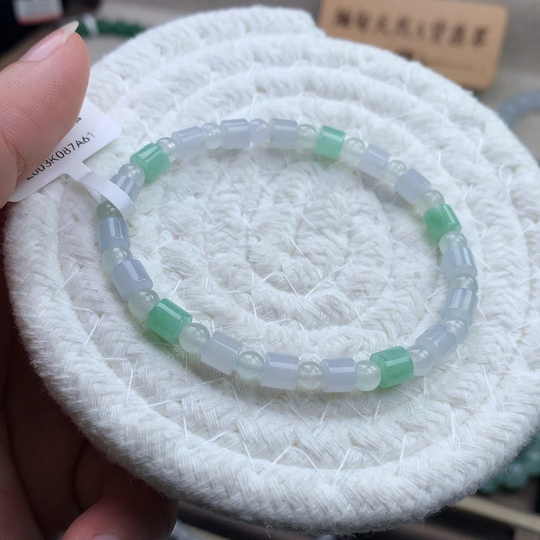 翡翠未镶嵌手链福利