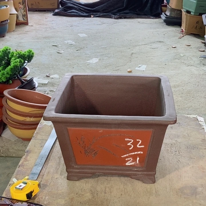 紫砂花盆紫砂紫砂