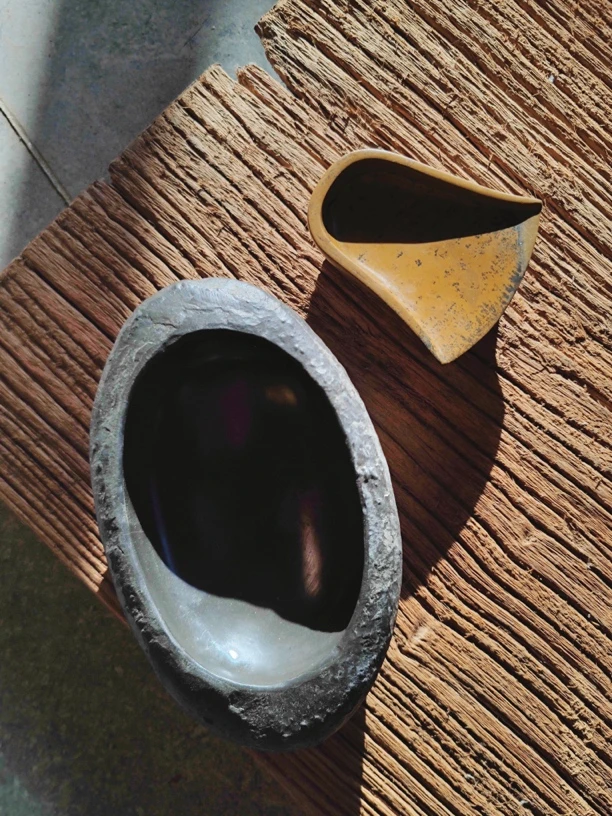 纯手工雕刻文房四宝砚台书法艺术精品磨墨砚台天然石头石雕摆件