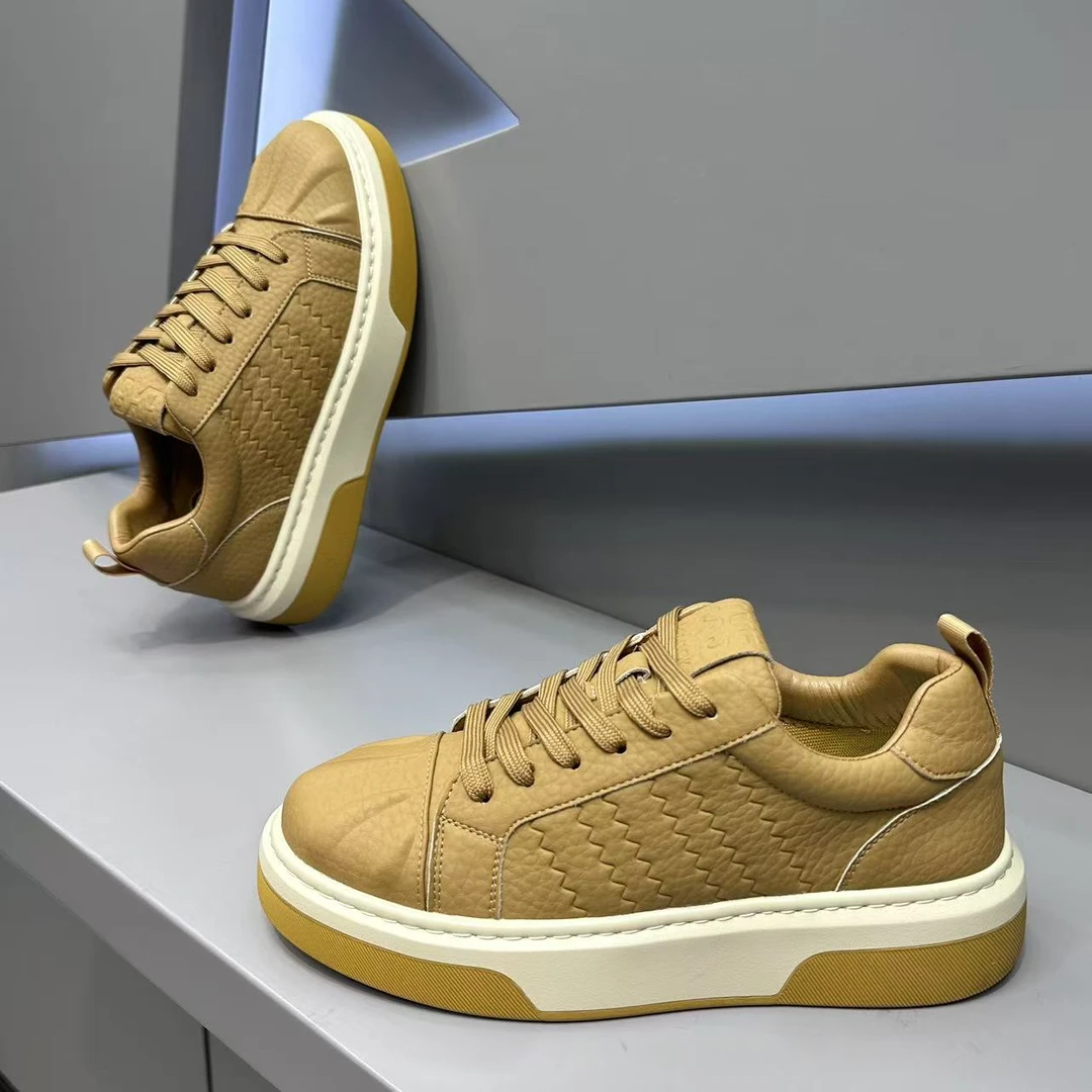 【皮鞋码】新款皮面个性单棉同款洋气休闲软底百搭男款潮鞋jk