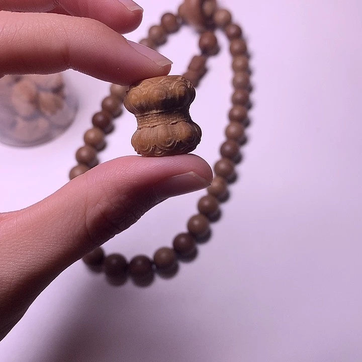 手串/手链檀香木檀香大个双莲花