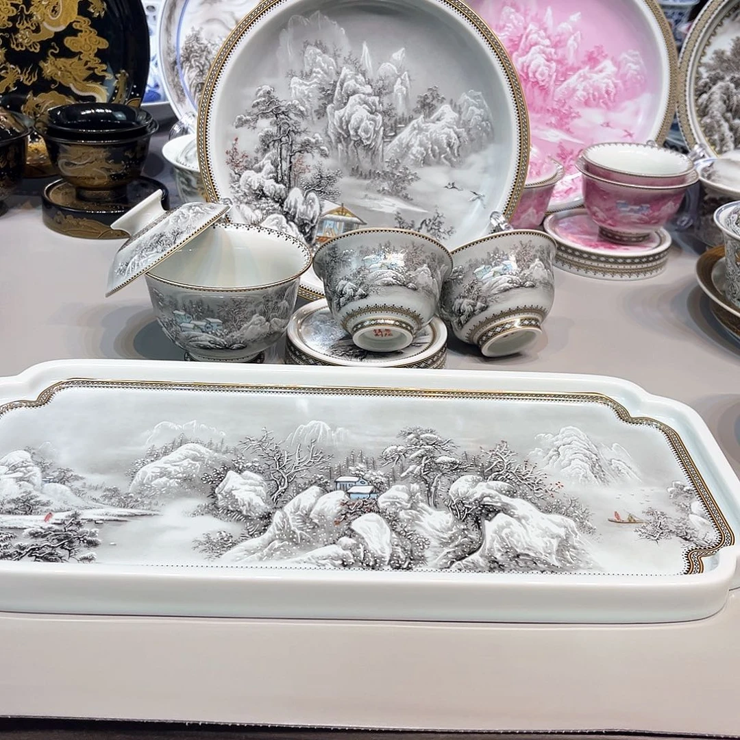 景德镇美术作品欣赏