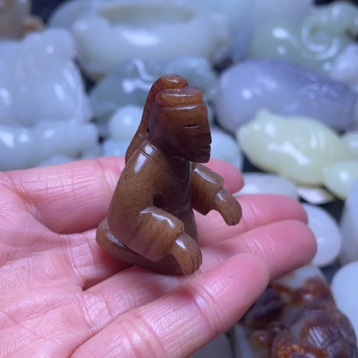 和田玉吊坠(不含链)未镶嵌