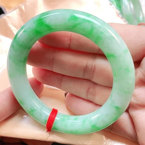 未镶嵌手镯翡翠圆条1514