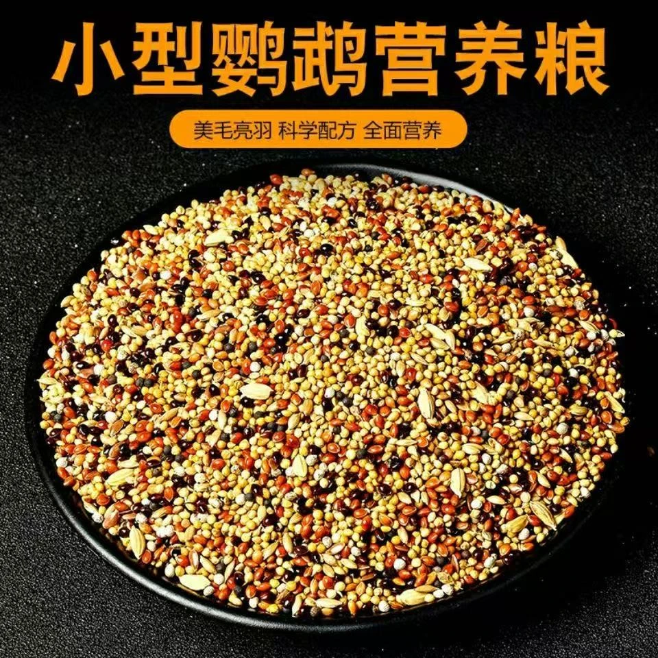 5斤虎皮鹦鹉小型鹦鹉混合粮食鸟粮