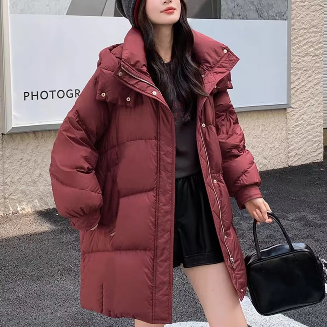 （羽）2025新款加厚休闲韩版防寒外套防寒服