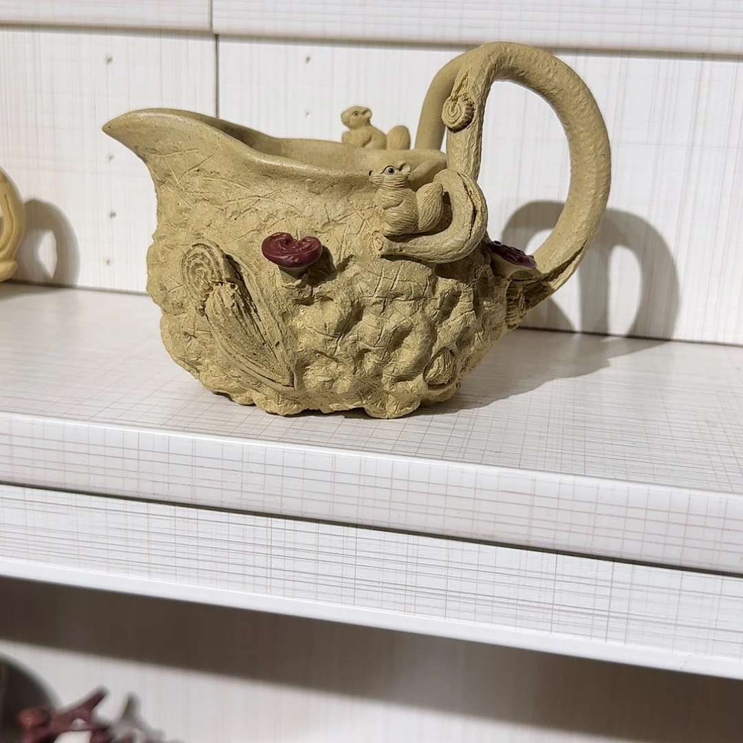 茶壶紫砂本绿供春