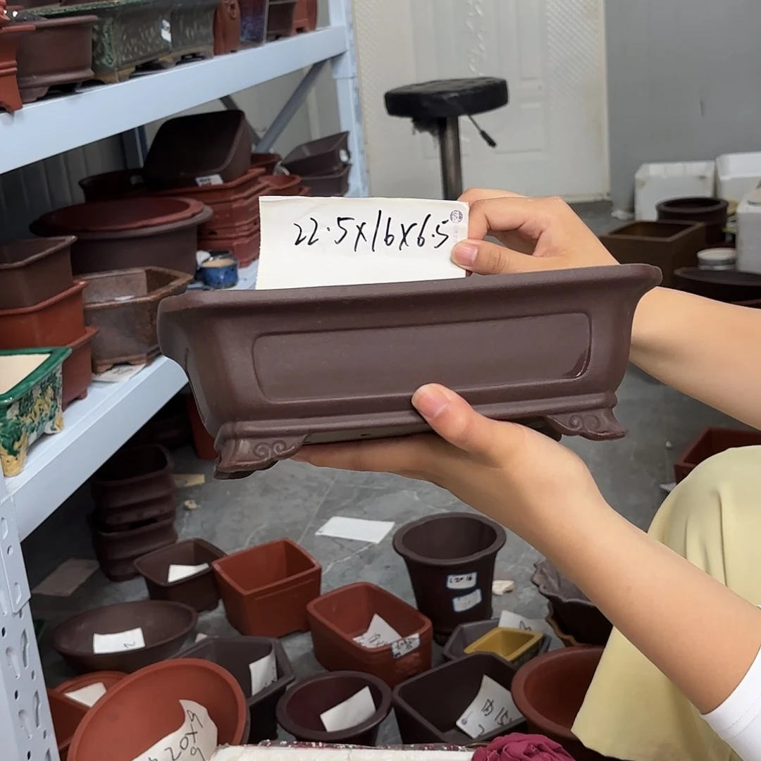 紫砂花盆宜兴紫荆
