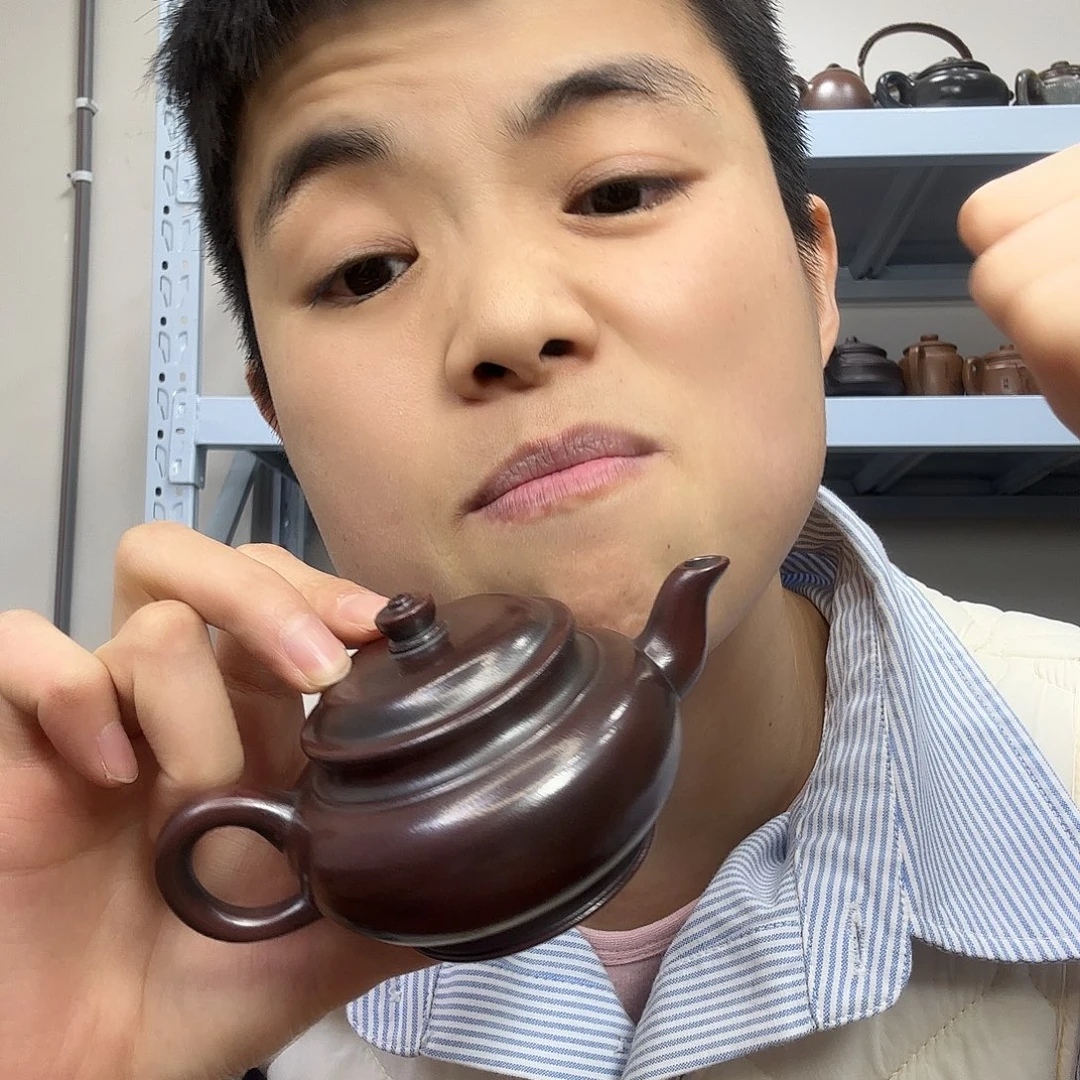 茶壶紫砂民间手艺人全手工制作