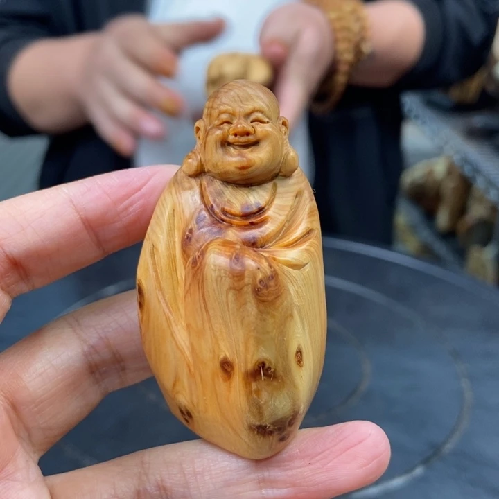 柏木（崖柏）手把件