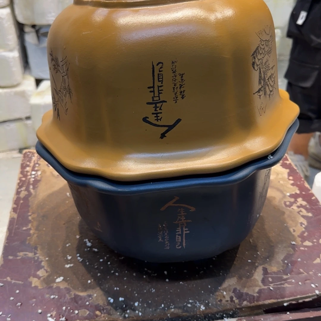 紫砂花盆口径25.15口径