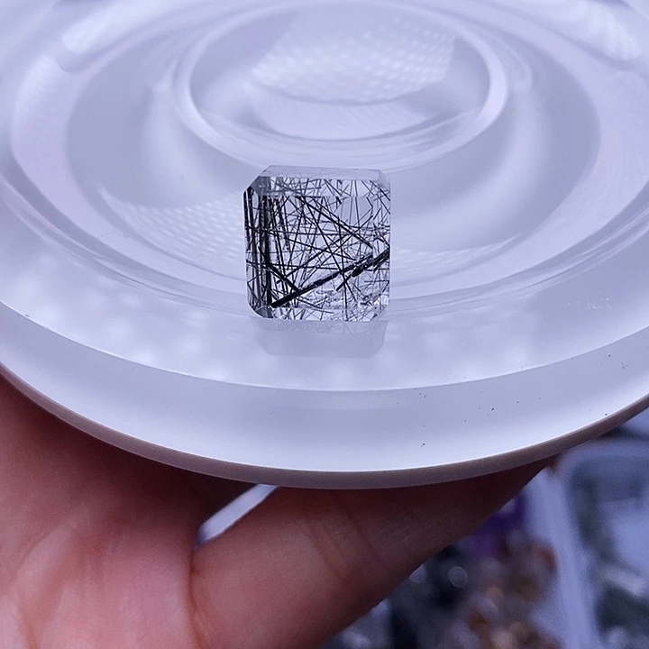 水晶天然水晶定制打孔不退换未镶嵌