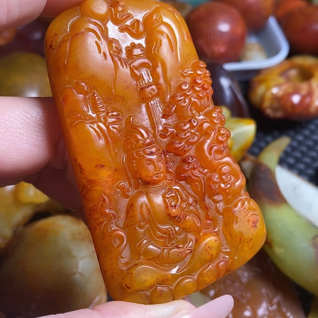 岫岩老玉（透闪石质玉）未镶嵌珠宝奇石
