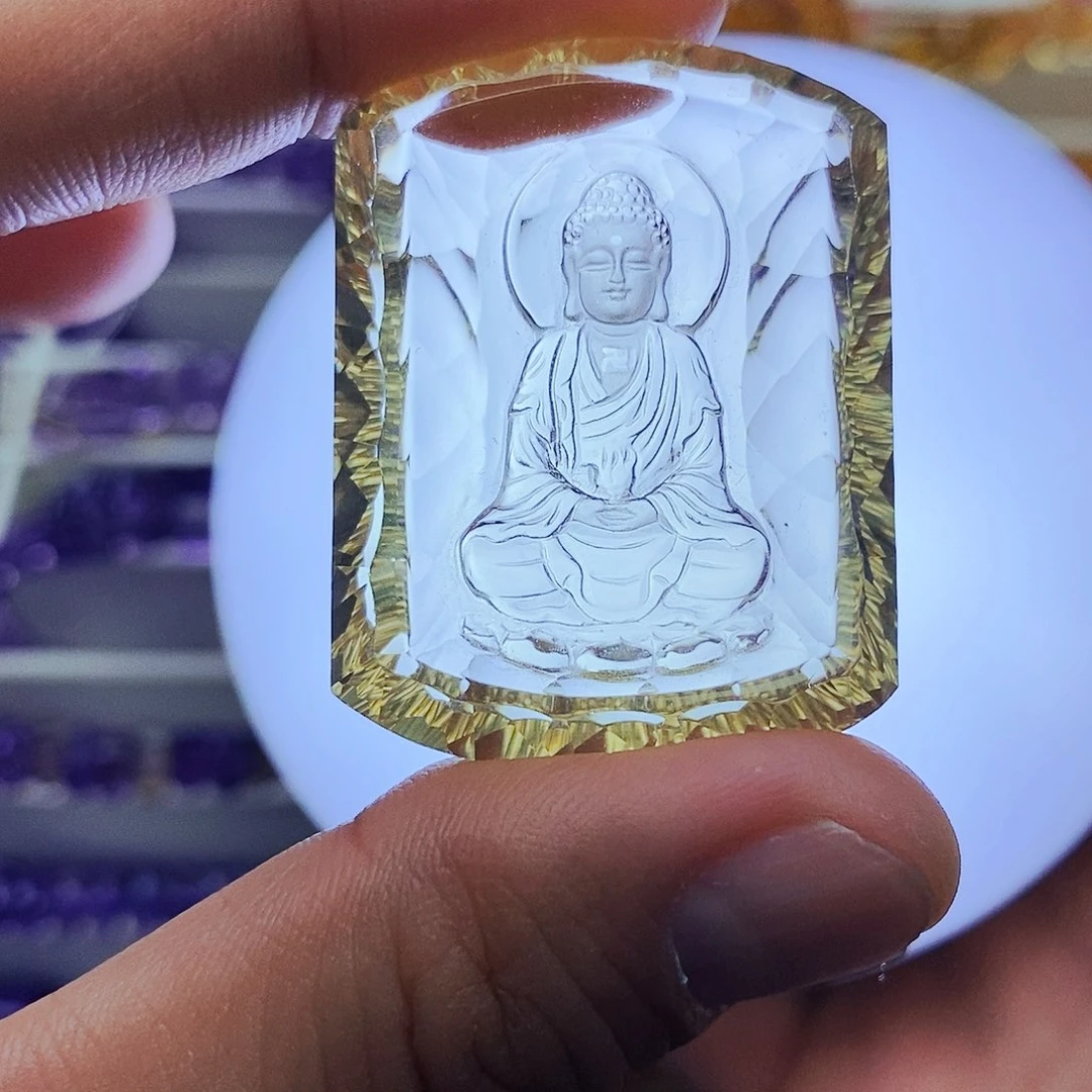 颈饰未镶嵌水晶天然