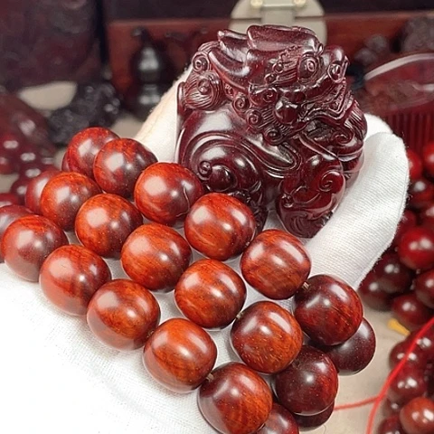 檀香紫檀（小叶紫檀）手串/手链擎*