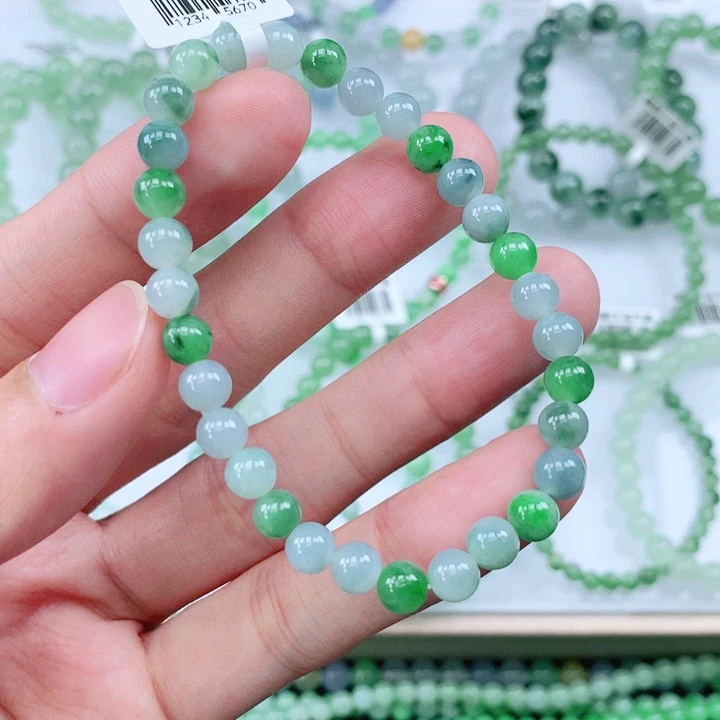 未镶嵌手链翡翠翡翠