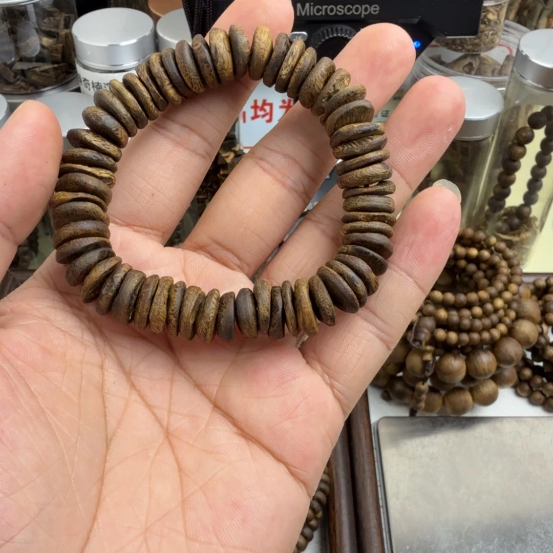 沉香香囊沉香奇楠沉香天然壳子单圈老料