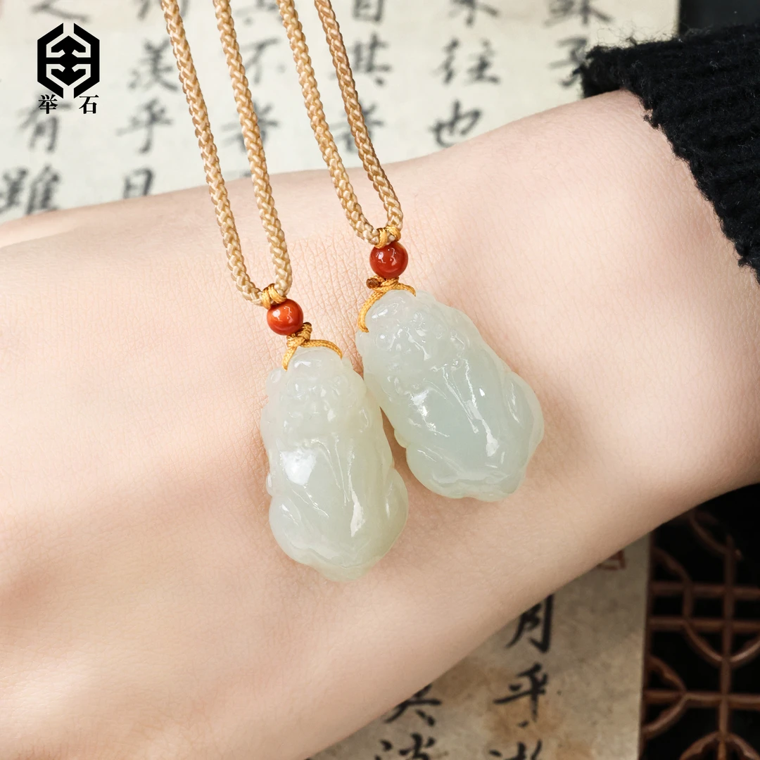 【举石臻选】TA1215-3793-108和田玉吊坠（一件/多样性发）J