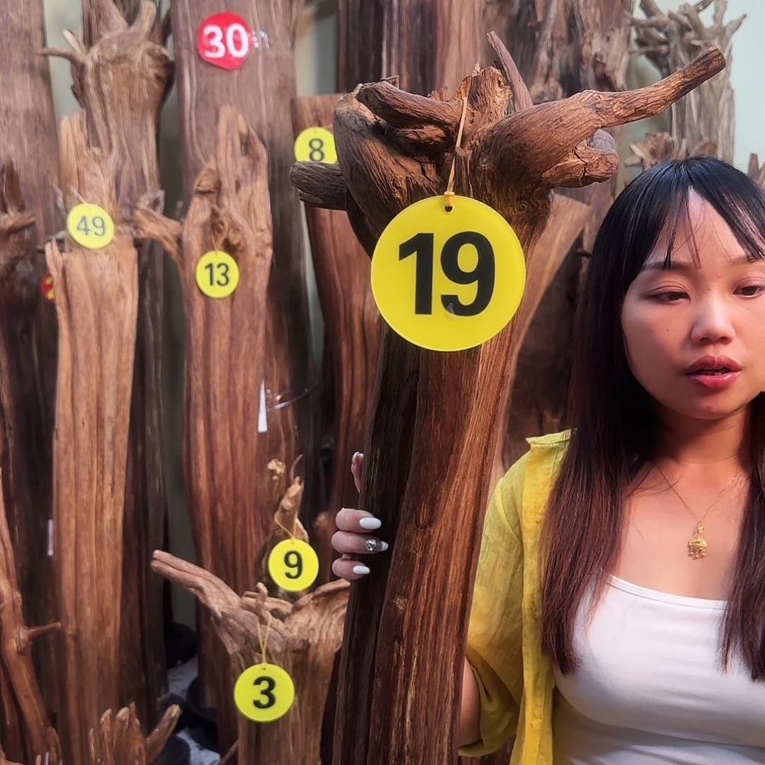 沉香沉香碎屑天然沉香原材料香料➕底座