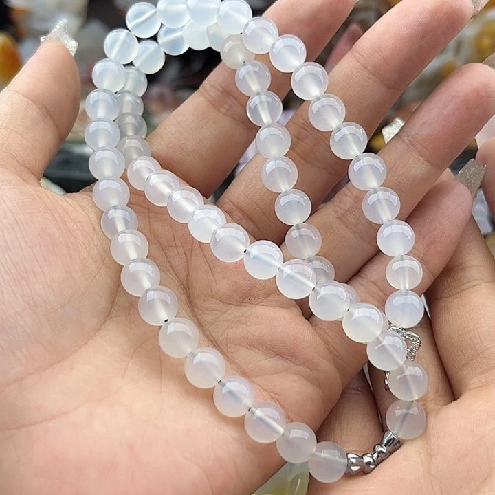 玛瑙/玉髓合金颈饰