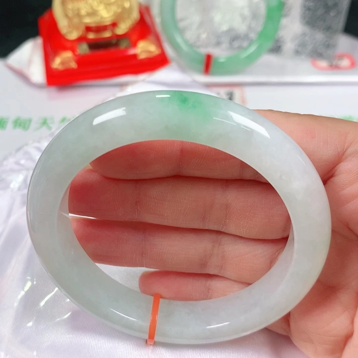 未镶嵌手镯翡翠  编号ZD1251 正圈57
