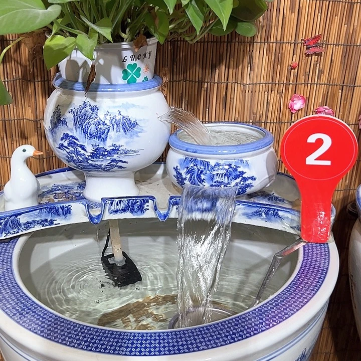 不***果陶瓷60青花流水配齐