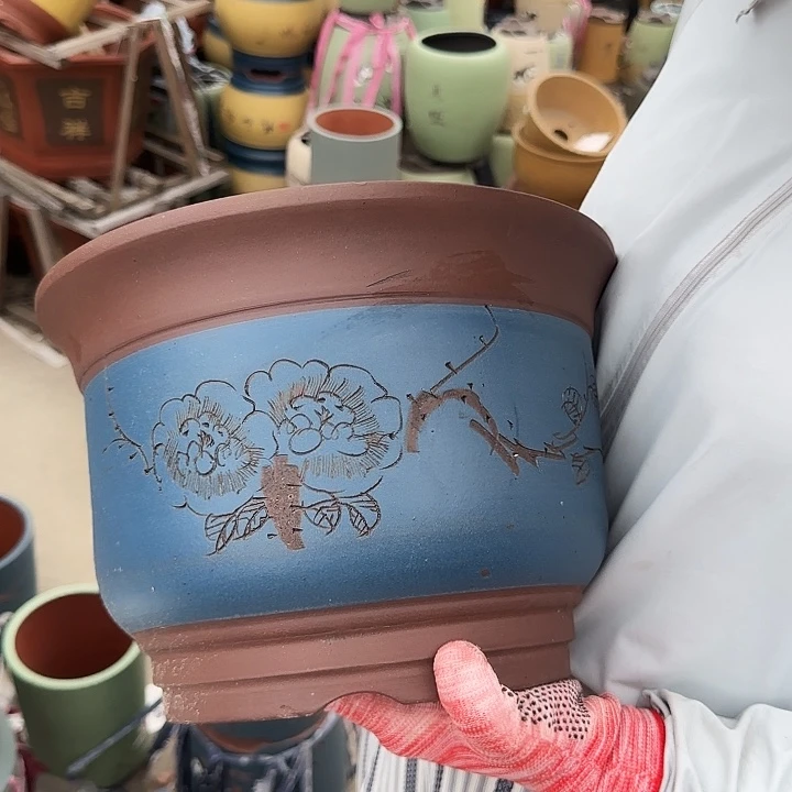 26蓝发财花盆花盆花盆花盆花盆