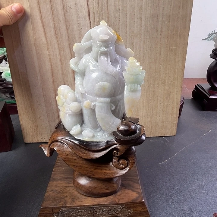 翡翠未镶嵌摆件翡翠