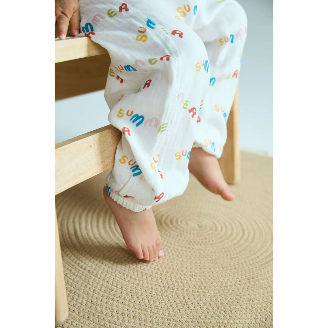 【3免1】种子家夏季防蚊裤a类男女宝宝裤子童装儿童幼儿长裤