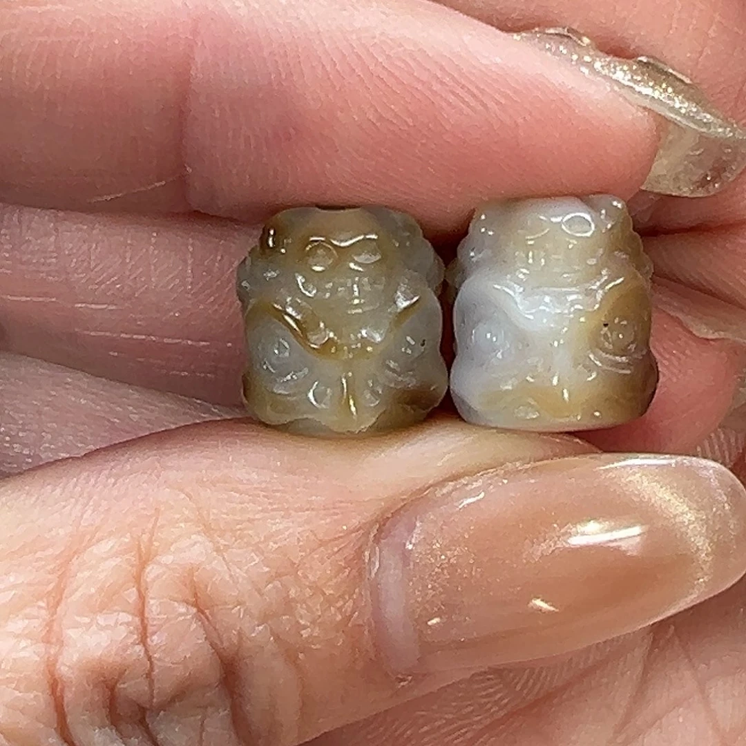 玛瑙/玉髓未镶嵌珠宝半成品台工巧雕大鹏鸟