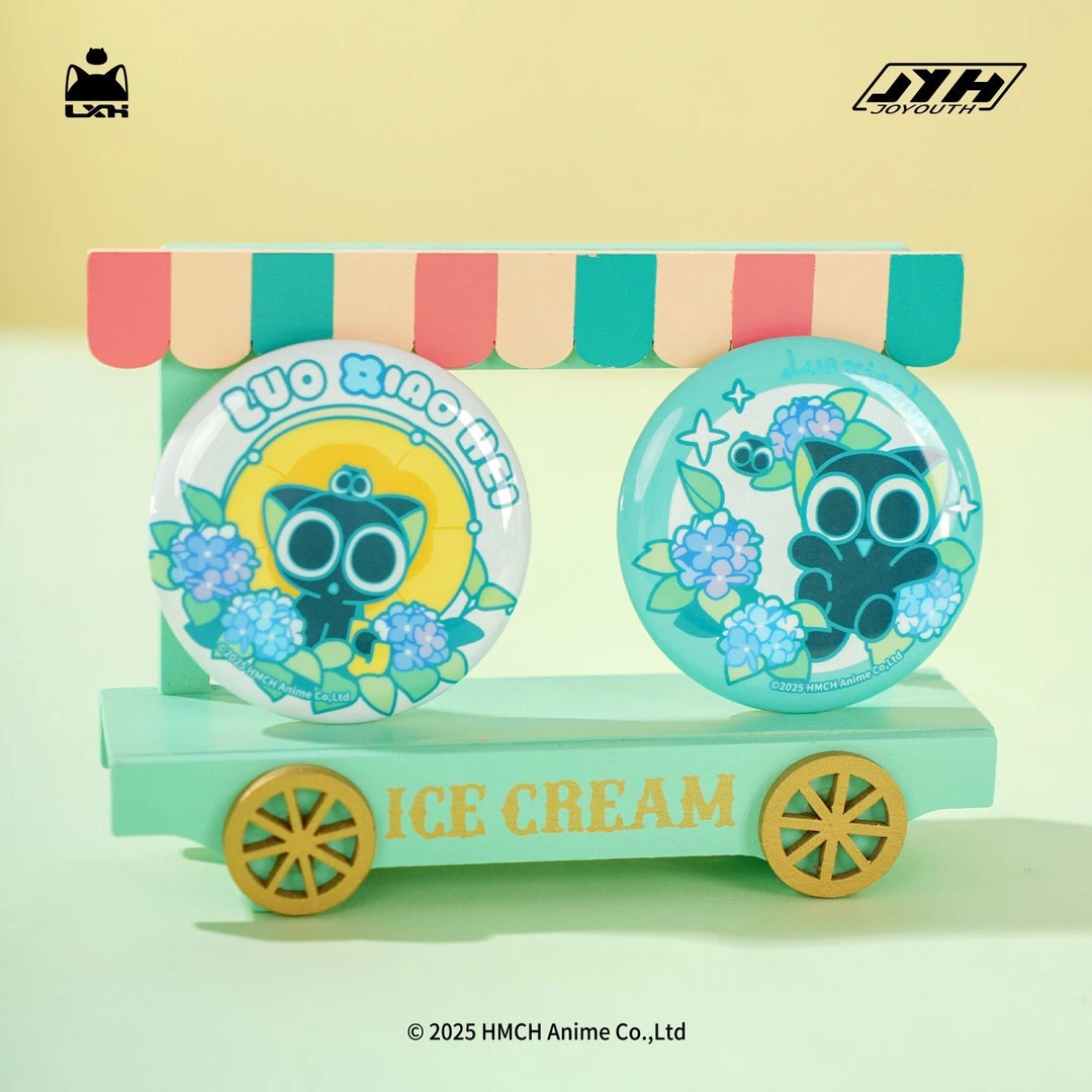 罗小黑战记雨中曲徽章盲盒