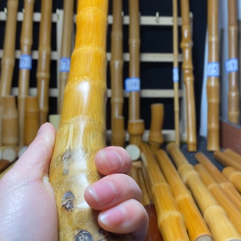 【闪购商品】财*实心玉竹文玩手持