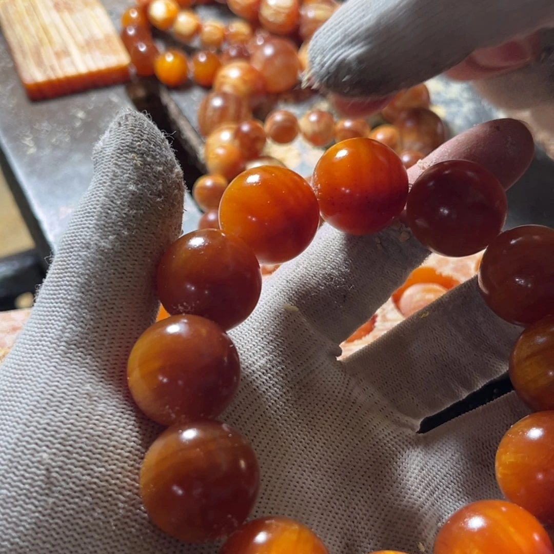 美***城松木（琥珀木）手串/手链2.0固化打三通