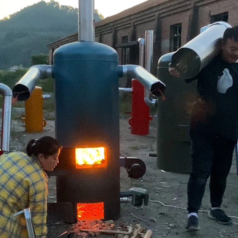 宋温盾大棚工厂升温保温灯热风炉温控器+专业作用服+送风带