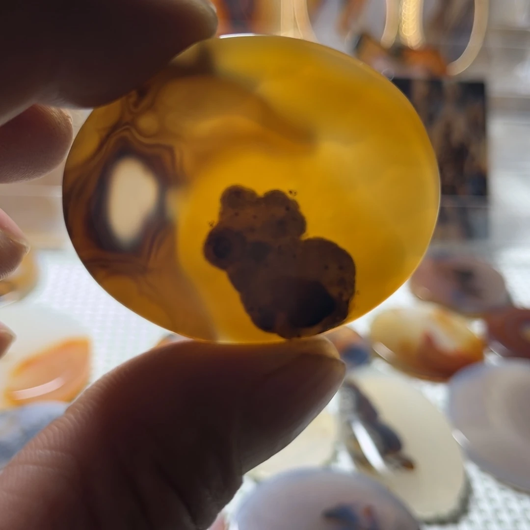 玛瑙/玉髓未镶嵌吊坠(不含链)