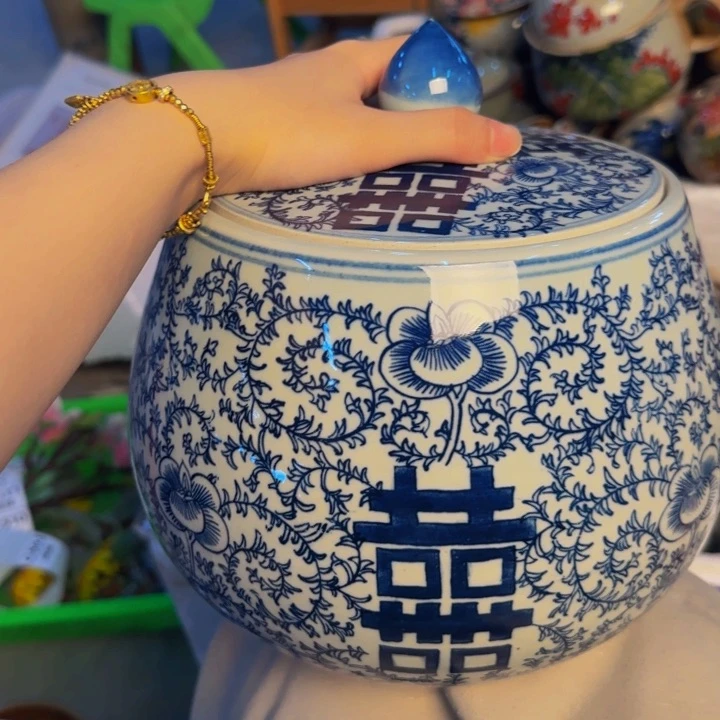 瓷片手工手绘细微不一样