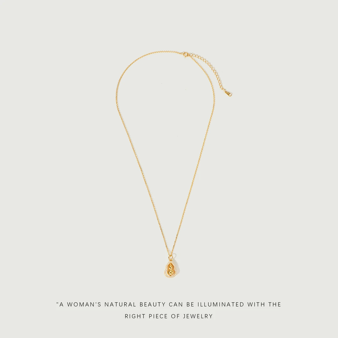 坠链均925银锆石 【旋转葫芦】经典法式新年限定款项链A302