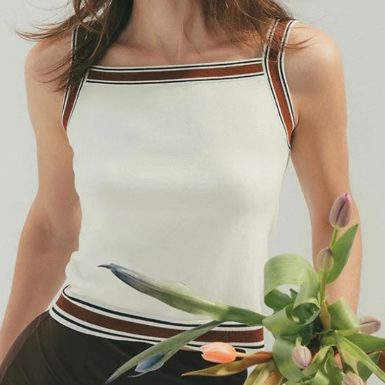 99新 Celine/思琳 米色吊带 L码 GM001862