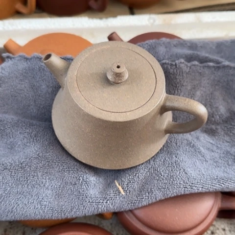 紫砂茶壶悟***）段泥壶壶200c c