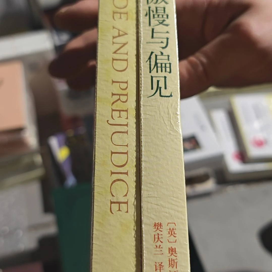 傲慢与偏见平装塑封中英文