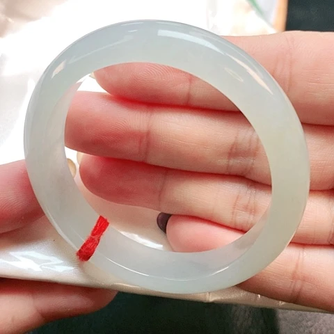 未镶嵌手镯翡翠正圈2837